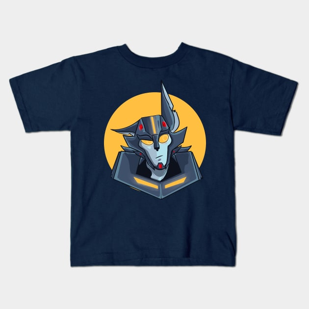 steeljaw Kids T-Shirt by inkpocket